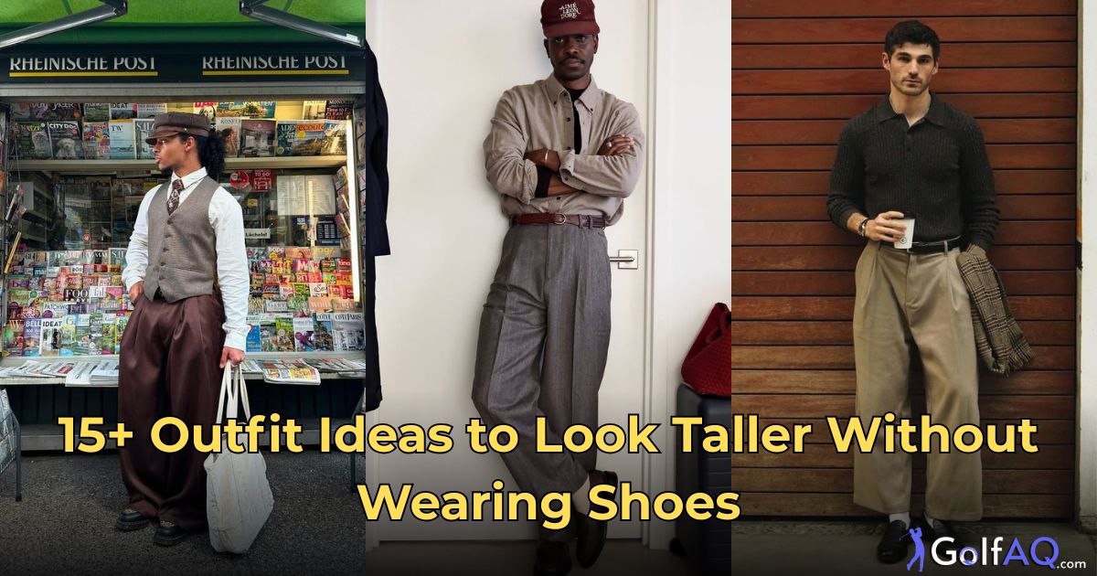 15+ Outfit Ideas to Look Taller Without Wearing Shoes